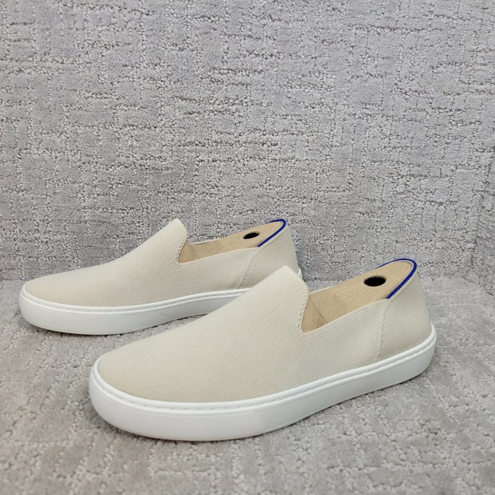 Rothy's The Sneaker Women's Size US 8.5 Sand Round Toe Slip On Comfort Shoes NEW - Picture 7 of 11